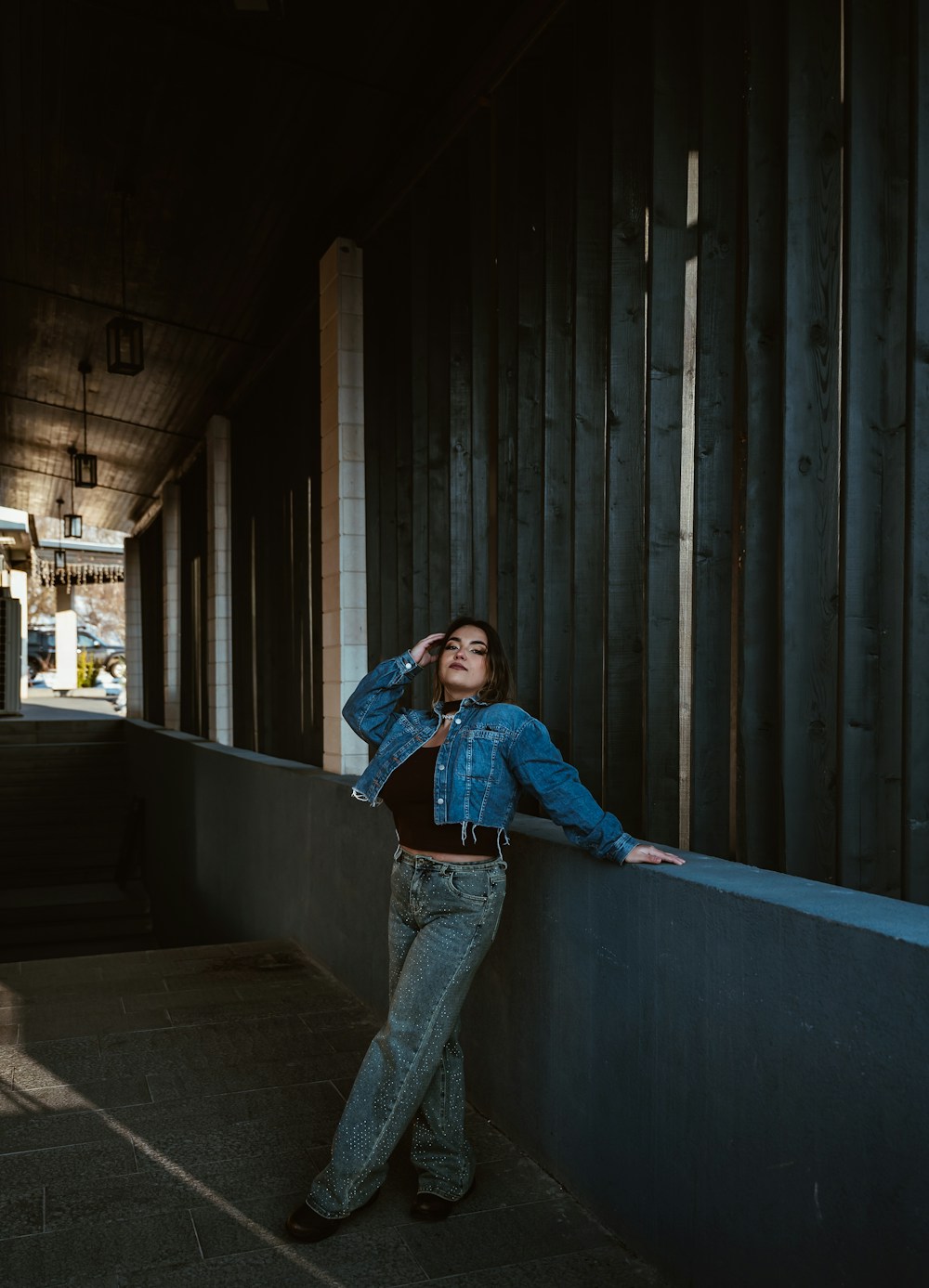 Denim on denim. Always.